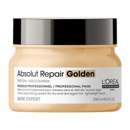 LOralProfessionnelSerieExpertAbsolutRepairGoldenMasker250ml