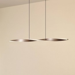 LindbyLEDhanglampJarenzwartbruin100cmCCT