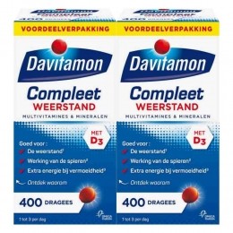 GratisVerzending2xDavitamonCompleetWeerstand400stuks