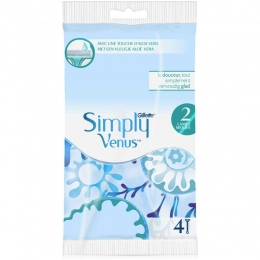 GilletteVenus2Simply4Wegwerpmesjes