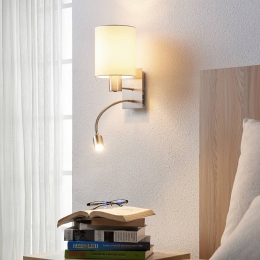 LindbywandlampShajansetvan229cmE27LEDleeslampje