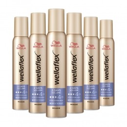 6xWellaFlex2DaysVolumeMousse200ml
