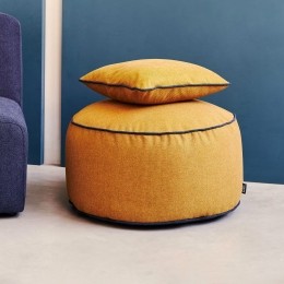 KaveHomePoefViera60cm-Mosterdgeel