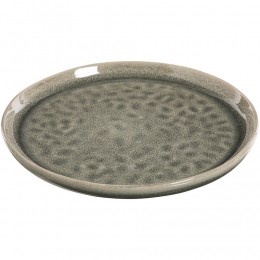 DinerbordHammeredBlauwGroen-21cm