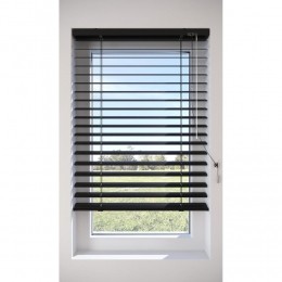 FenstrAluminiumJaloezieMelsMatZwart50mm