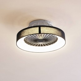LindbyplafondventilatorMacezwartstil47cm