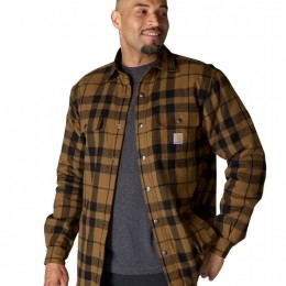 CarharttRelaxedFitFlannelSherpaTussenjasherenS