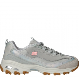 SkechersDLitesSneakersDamesGrijs