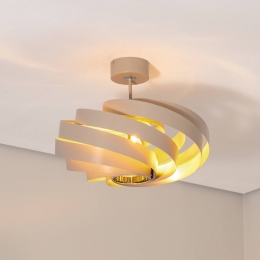 EulunaPlafondlampVentobeige50cm