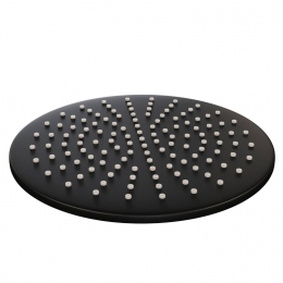 HoofddoucheBrauerBlackRond30cmMatZwartBrauer