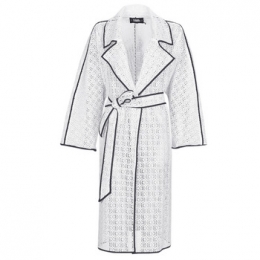 TrenchcoatKarlLagerfeldKLEMBROIDEREDLACECOAT
