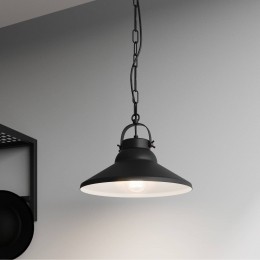 LuminexHanglampIronzwartwit