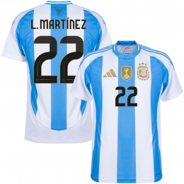 ArgentiniShirtThuis2024-2025LMartnez22-M