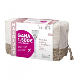 GilletteVenusScheermesjes1toilettas1scheermes2refillscheermesje