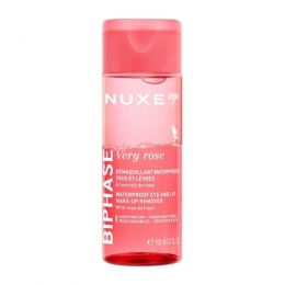 NUXEVeryRoseWaterproofEyeAndLipMake-UpRemover100ml