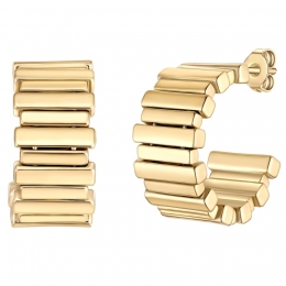 YokoamiiCreolenvanverguldmessing