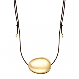 YokoamiiKettingvanbruinleer