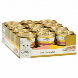 24xGourmetGoldFijneHapjesZalm-Kip85gr