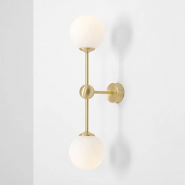 ALDEXWandlampAlison2-lampsmessingwit59cm