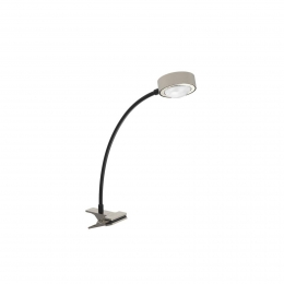 LightMetafellampPowerlensFlexklemtitaniumkleurig