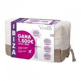 GilletteVenusScheermesjes1toilettas1scheermes4refillscheermesjes