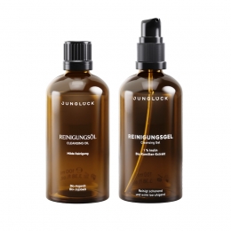 JunglckDoubleCleansingCombi-ReinigingsolieReinigingsgelCadeauset