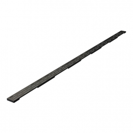 DouchegootroosterBrauerStanGridZwartStandaardtbvDouchegootSTDWPS180x7cmBrauer