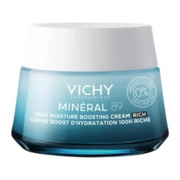 VichyMinral89100hMoistureBoostingCreamRichFragranceFree50ml