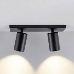 Deko-LightCANTILTplafondspotzwart31x9cm2-lampsmetaalGU10