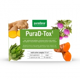 GratisVerzendingPurasanaPuraD-Tox30vegacapsules