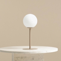 ALDEXTafellampJoelhoogte35cmbeigewit