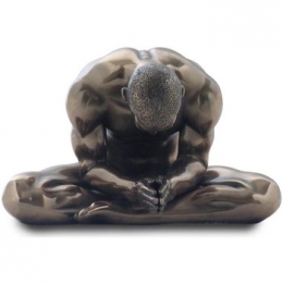 BeeldjesSignesGrimaltManInLageHouding