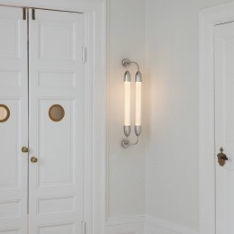 UMAGEwandlampLemonSqueeze2-lampslengte77cmstaalkleurig