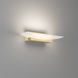 FISCHERHONSELLEDwandlampBowlTWCCTbreedte30cmmessing