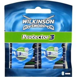 WilkinsonProtector3Mesjes8stuks