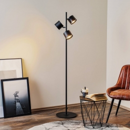 ALDEXVloerlamp10473-lampszwart