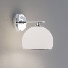 EulunaWandlampMinachroomkleurigmetaalglas