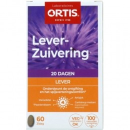 GratisVerzendingOrtisMethoddrnLeverZuivering60tabletten