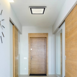 GloboLEDplafondlampDavieskristaleffectlengte33cm