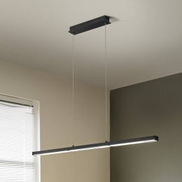 FabasLuceLingLEDhanglampzwartuplightendownlightdimbaar
