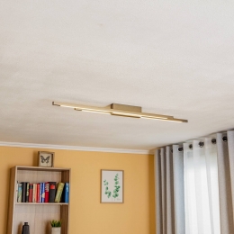 QuitaniTalonLEDplafondlamp2-lampsbronsgeanodiseerd