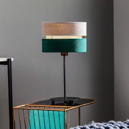 EulunaTafellampGoldenDuogrijsgroengoudhoogte50cm