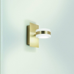 FabasLuceLEDwandlampDunkmessing2-lamps3000Kmetaal