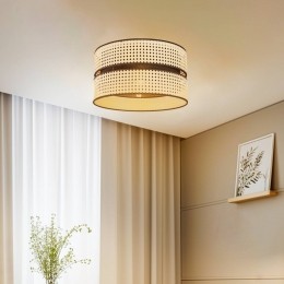 DuollaPlafondlampDuorotan40cmbeigezwart