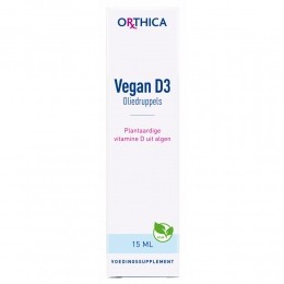 GratisVerzendingOrthicaVeganD3druppels15ml