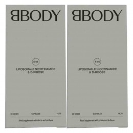 2xBBODYLiposomaleNicotinamideD-Ribose30capsules