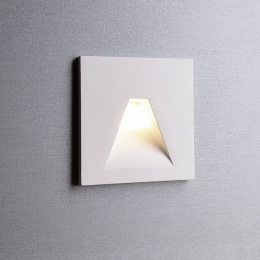 Deko-LightLEDwandinbouwlampSETAlwaidwit8x8cmhoek2700K