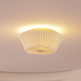LindbyMagaliplafondlampwitpapier45cmE27