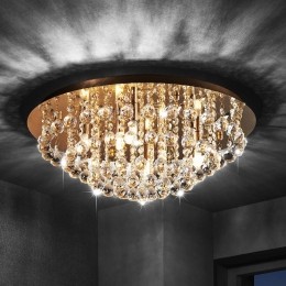 LindbyplafondlampGillion8-lampsgoudkristal55cm