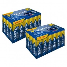 2xVartaLonglifePowerAACubePack24stuks